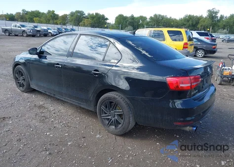 2015 Volkswagen Jetta 1.8T Se из США, поврежденный, VIN 3VWD17AJ2FM242760